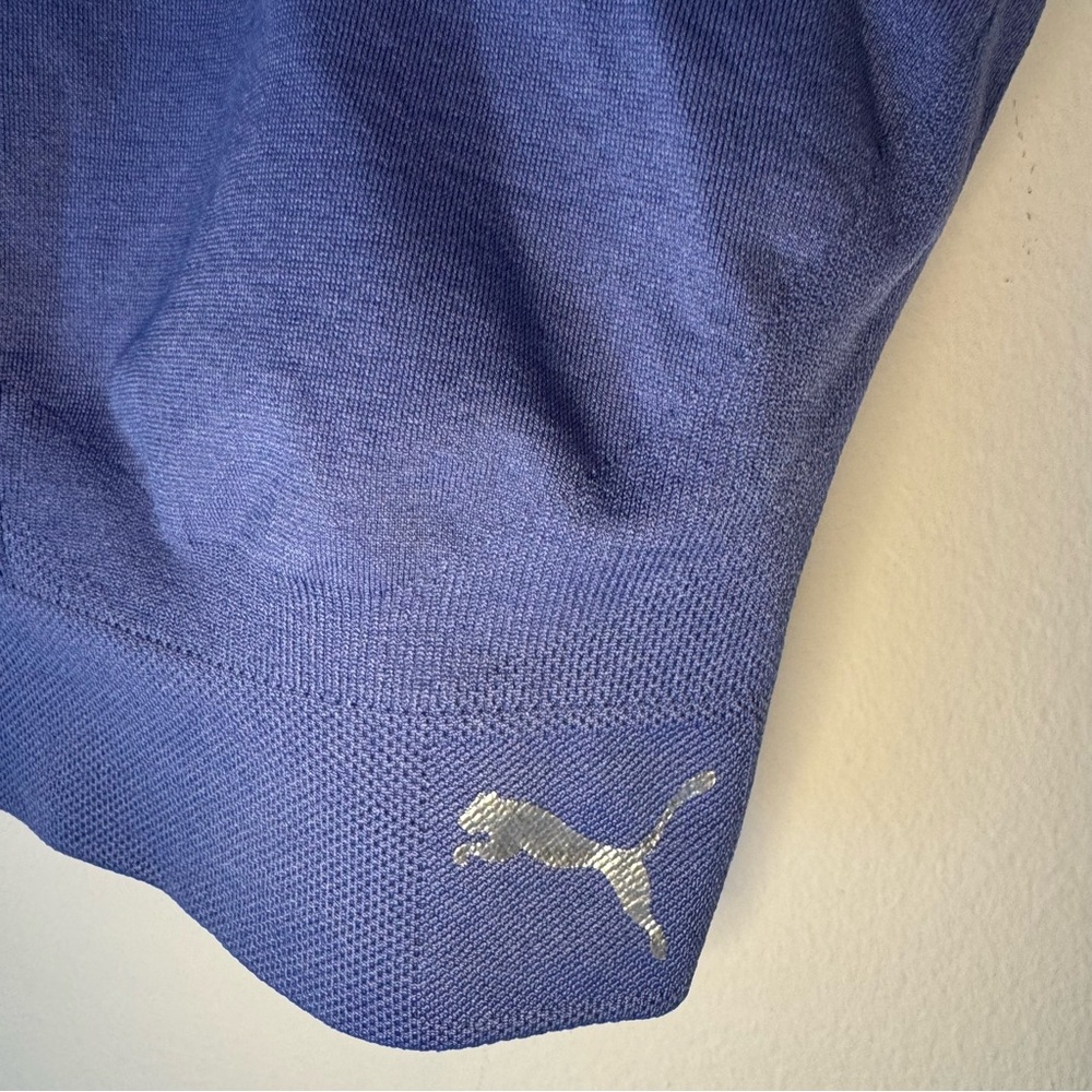 Puma Women's Blue/Periwinkle Sports Adjustable Bra 0028 - Picture 4 of 14